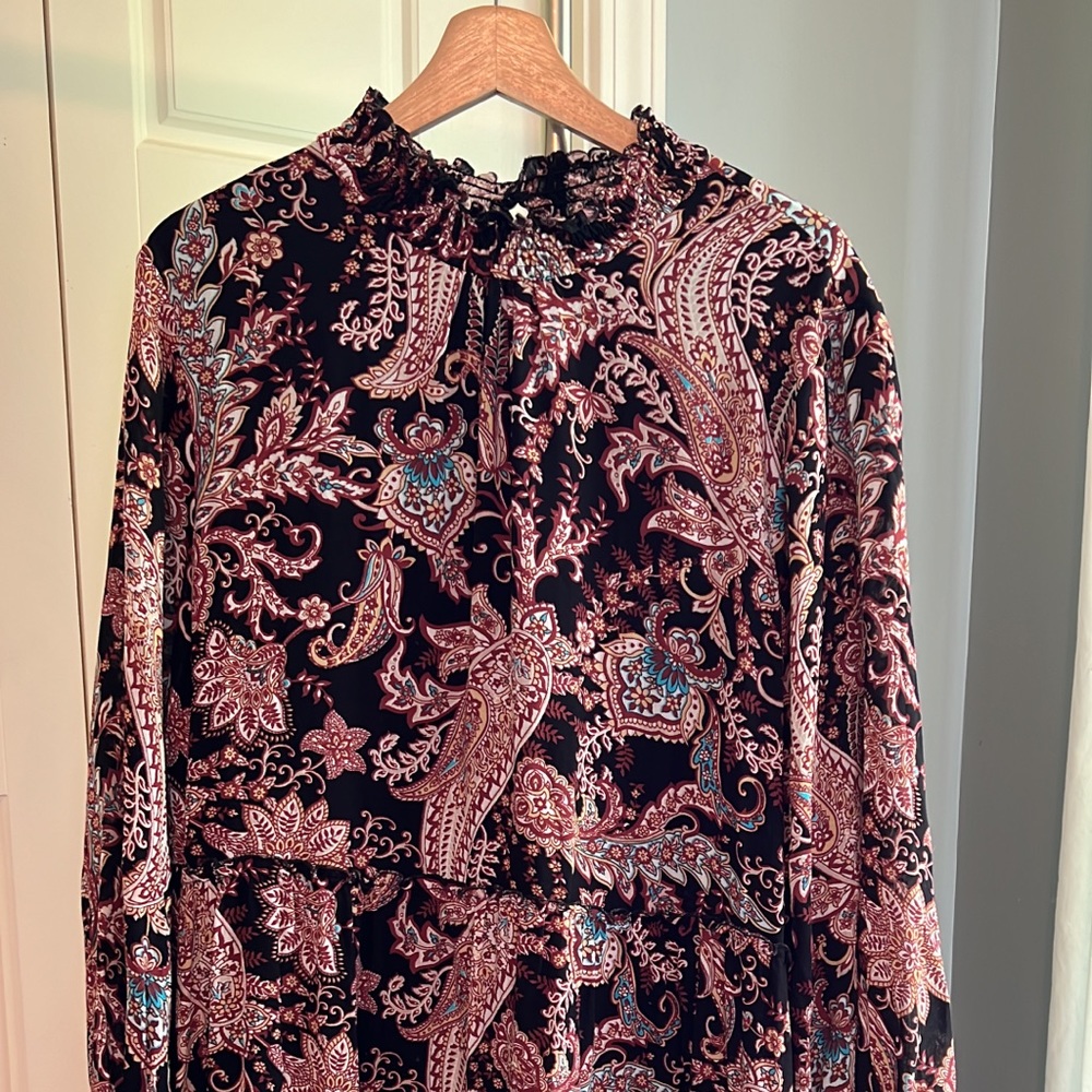 Cady tiered tunic dress